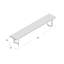 Kenmore Solid Wood Bench-680925026-747007818