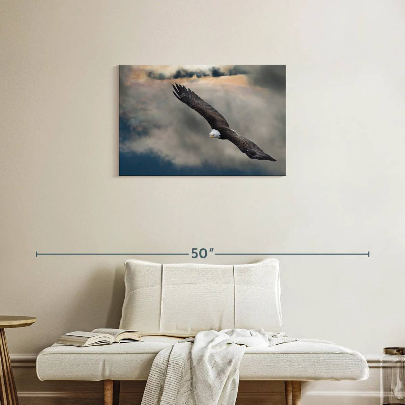 Brampt Soaring Eagle, 20" H x 30" W