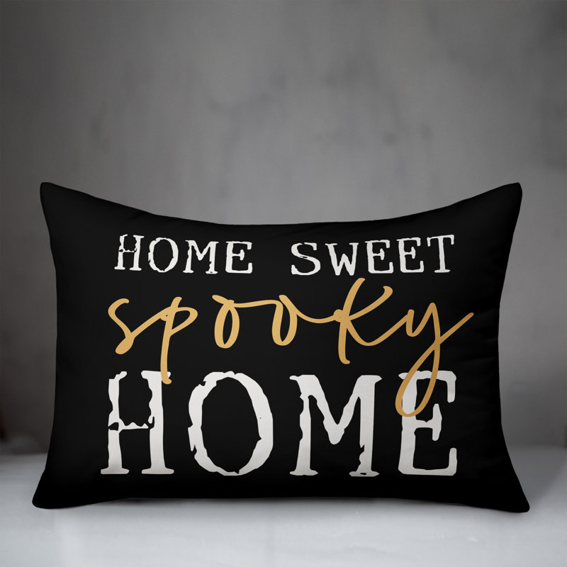  Coussin lombaire Home Sweet Spooky Home