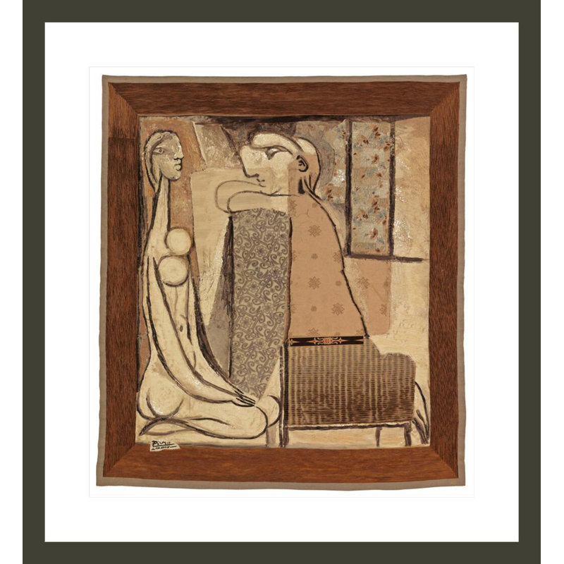 «Secrets (Confidence) or Inspiration» par Pablo Picasso, impression giclée sur cadre, H 25,56 po x l 23,5 po