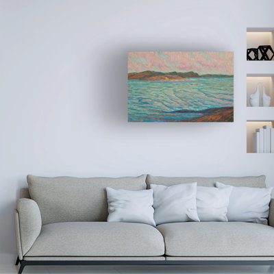 Marcus Jules Mouth Of Kyrkesund Canvas Art