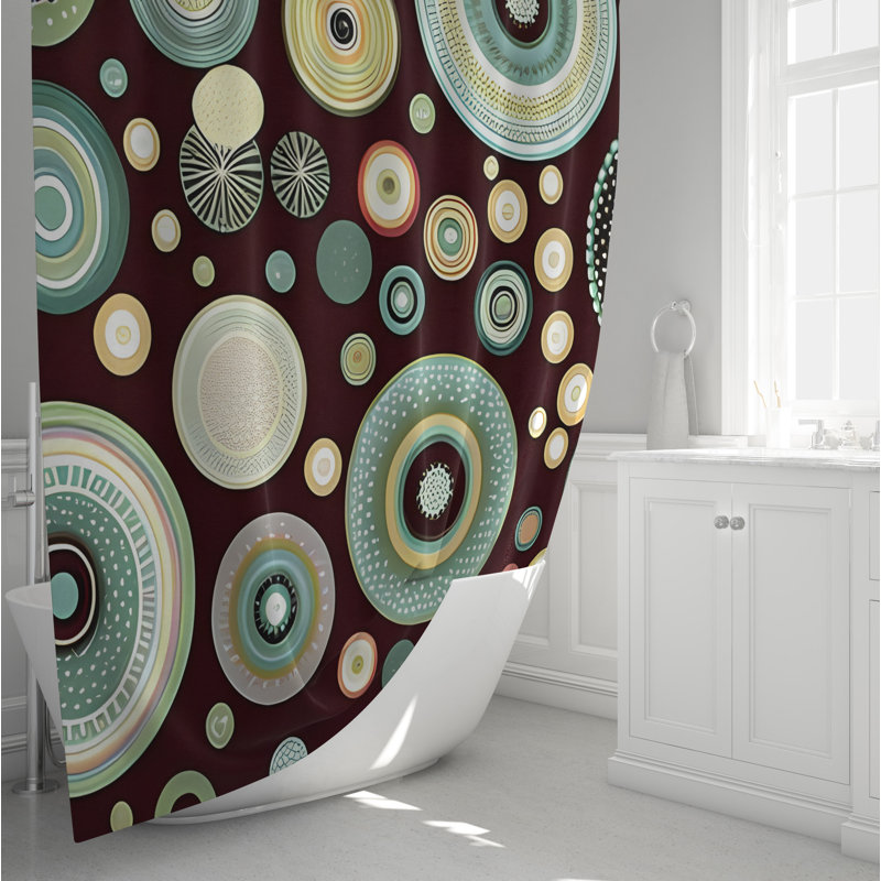 Rideau de douche Clasina, H 72 po x l 70 po