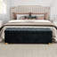 Banc de rangement rembourré de 60,24 po de largeur-775650154