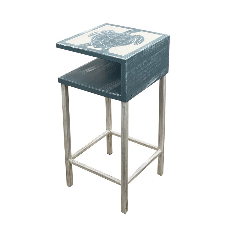 Table de bout en bois massif Siclen