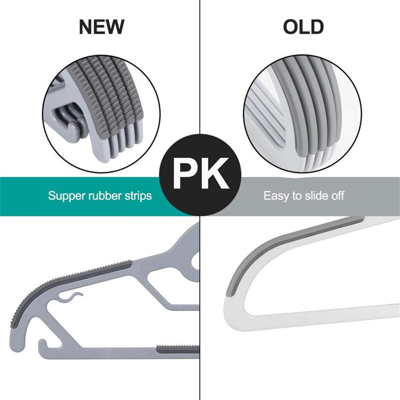 Cintre en plastique antidérapant Omeed