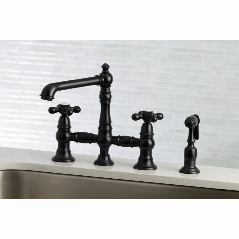 Robinet de cuisine Kingston, Matte Black