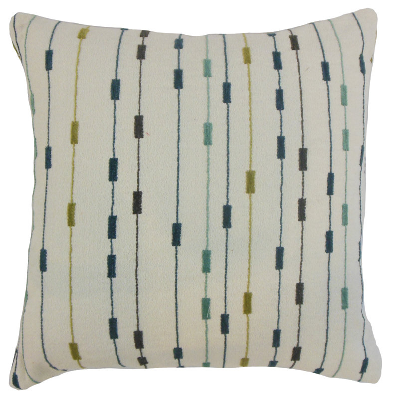 Housse de coussin Sweeney, 18 po x 18 po, Lagon