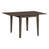 Rabea Counter Height Drop Leaf Mango Solid Wood Dining Table