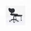 Chaise de bureau avec support lombaire et tabouret réglable,
