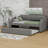 Upholstered Daybed With Trundle-106363889