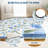 Large Area Rug 9x12 Washable Tulip Dining Room Rug, Non-Shedding -Thin Floor Carpet, Foldable Contemporary Indoor Mat, Easy Cleaning Rug-1719266556-1719266554