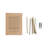 Unscented Flameless Taper Candle with Paraffin Holder