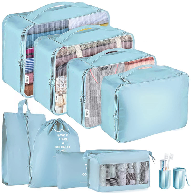 Rebrilliant Fabric Storage Bag, Blue