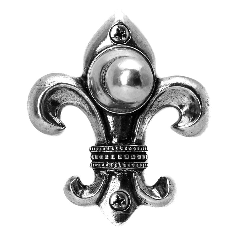 Grand crochet Charlemark en mercure doré, Argent argent