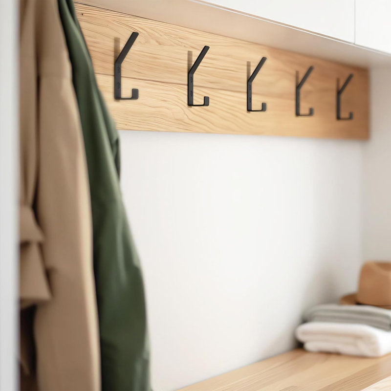 Ensemble de 5 crochets décoratifs à fixer au mur