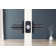 Brinks Mendocino Keyed Entry Lever, Square Rose, 4-Way Latch, Full Lip Strike, Satin Nickel