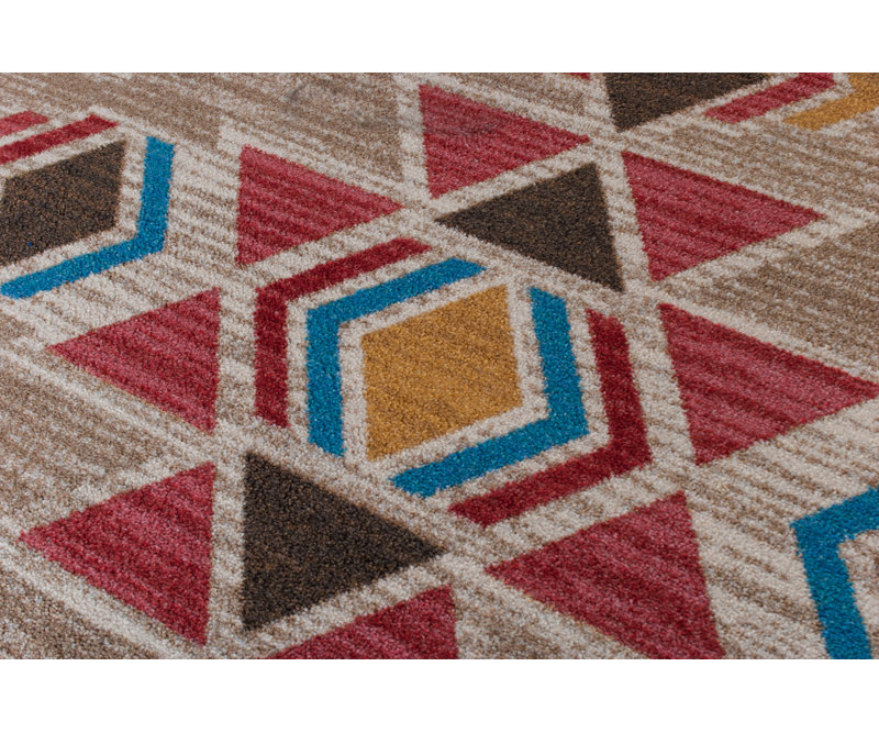 Bushgrove Southwestern Indoor Rug, Rectangle 5'4" x 7'8"