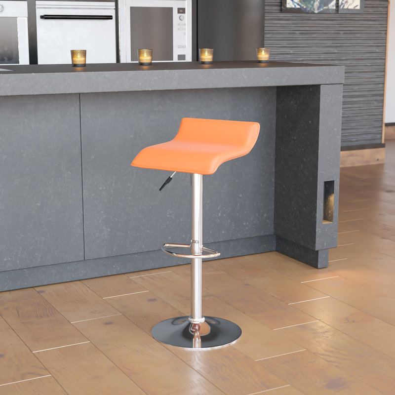 Tabouret de bar Orozco, Orange
