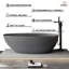 Baignoire de trempage autoportante 67 po Hudson-88314560