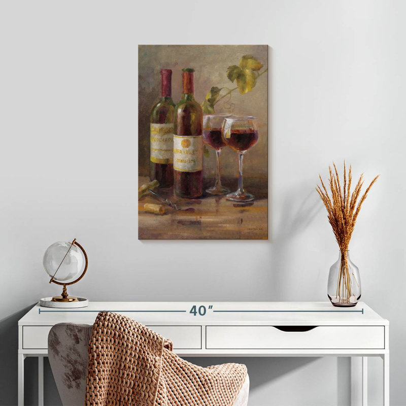 Yarlin Opening The Wine, 24" H x 16" W