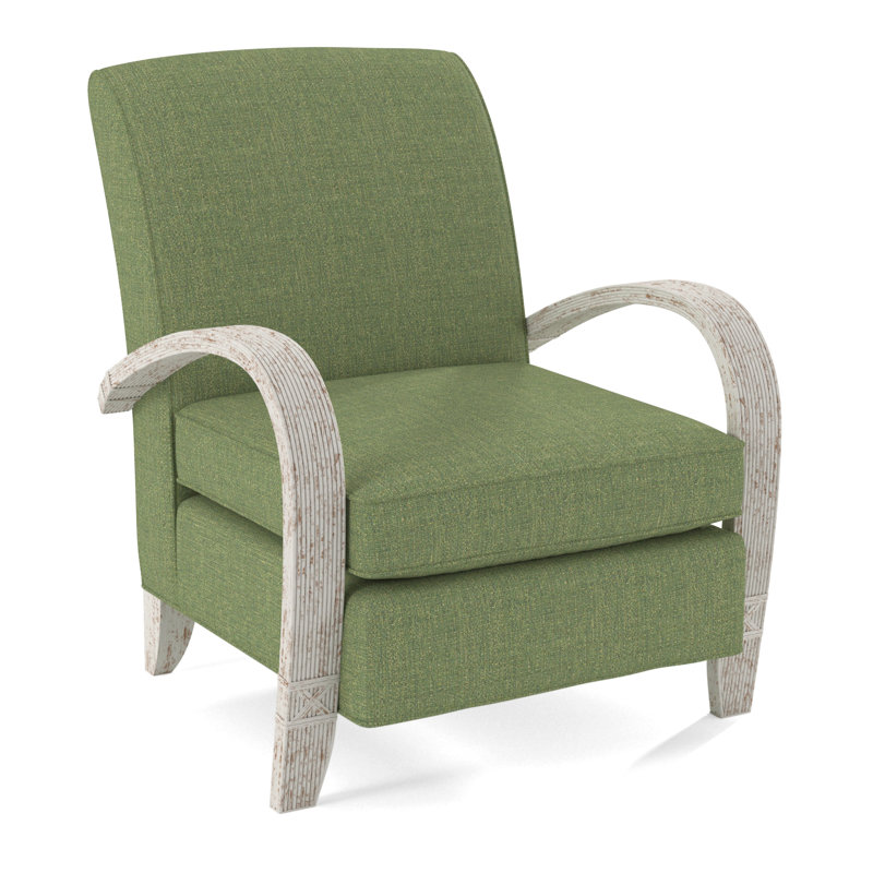 Vero Armchair, Antique Frost White, Snow Crypton Performance; 0884-91