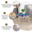 Ensemble de 2 tables basses gigognes Triangle