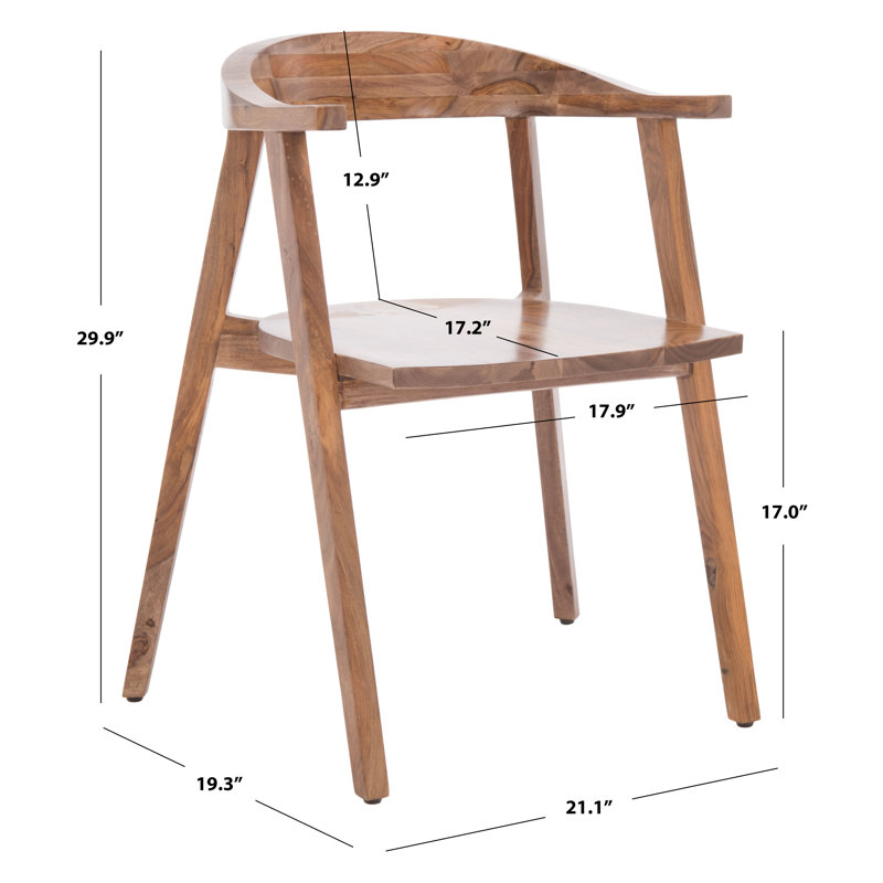 Tatiana Solid Wood Arm Chair
