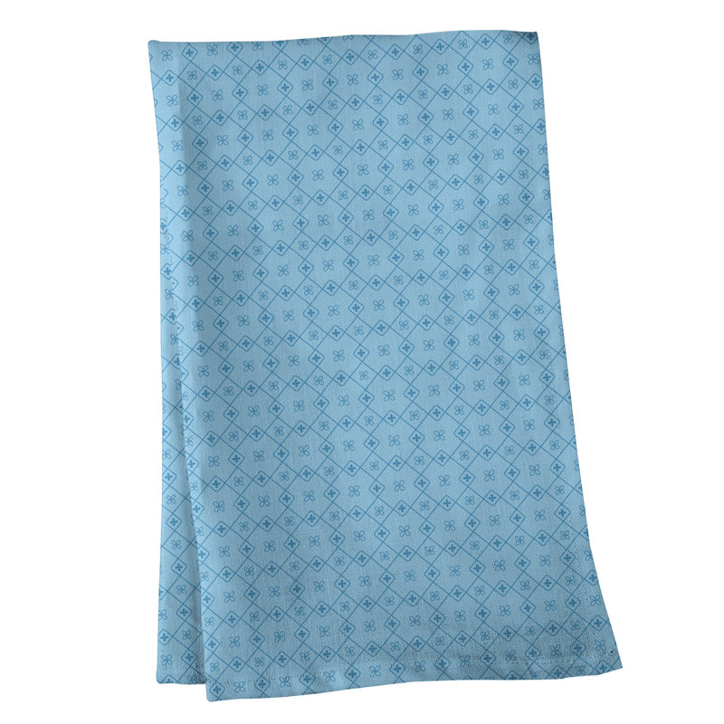 Tea Towel Kitchen Towel, Cotton Twill, Blue