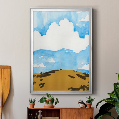 «Summer Knoll II», reproduction encadrée de qualité supérieure - prête à être accrochée