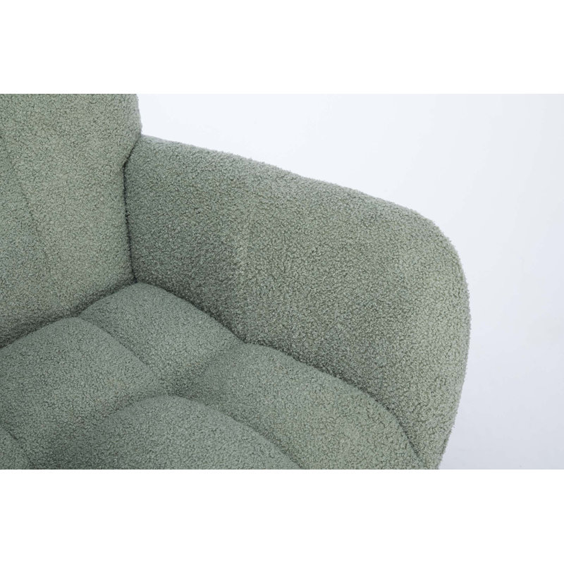 Chaise berçante Modern, Vert