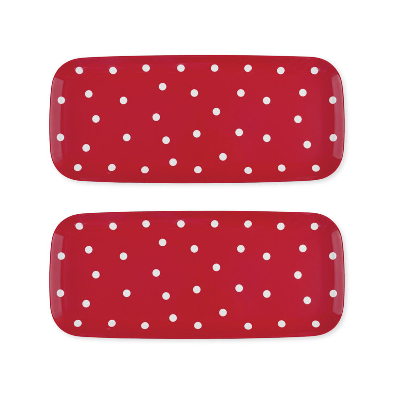Kojiro Melamine Tray - Set of 2
