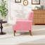 Fauteuil d'appoint moderne encastré en velours côtelé l 27,5 po Modern-262640624