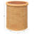 Vincenza Rattan Accent Table