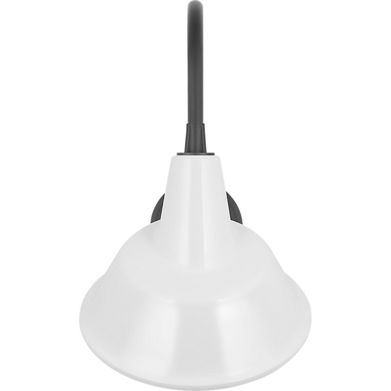 Thomas O'Brien - Light Outdoor Barn Light, Matte Black, 20.5" H x 14.25" W x 12.5" D, White