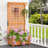 Arya-Jane Wood Raised Garden Bed with Trellis