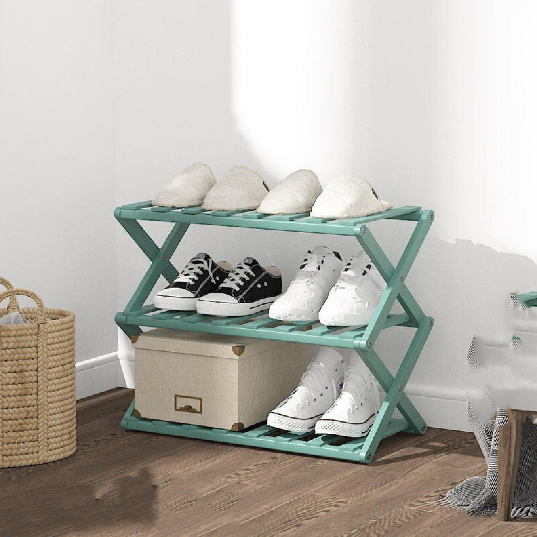 Rebrilliant 6 Pair Shoe Rack