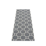 Rakel Geometric Area Rug in Gray/Ivory