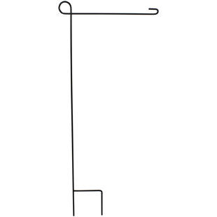 Mât de jardin contemporain noir 37,75 po