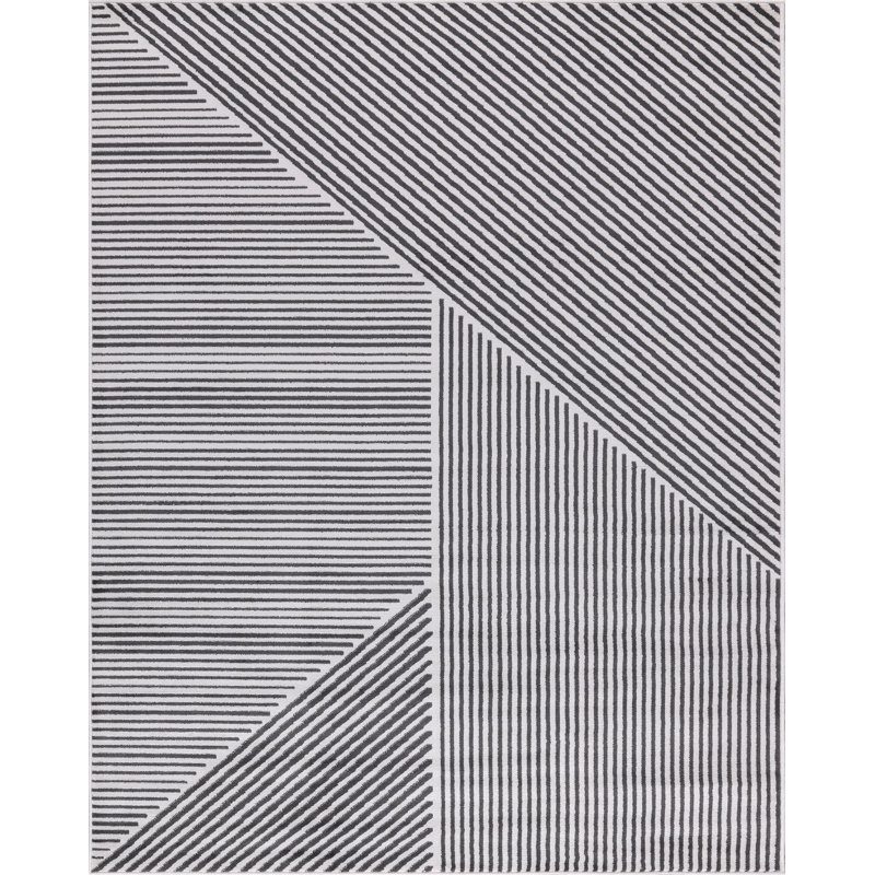 Low-Pile Faron Rug, Rectangle 7'9" x 10'