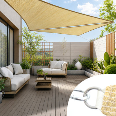 Triangle 200 GSM Sun Shade Sail