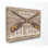 «Welcome Lake House Country Home Word Design», impression sur toile