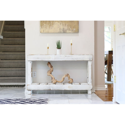 Wendie 46'' Solid Wood Console Table