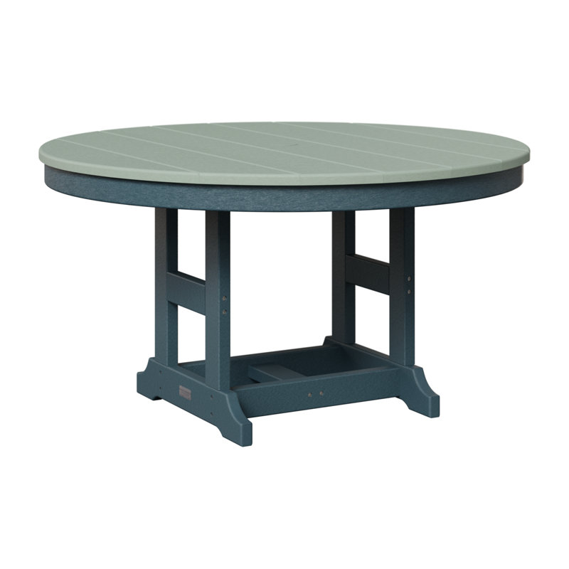 Table ronde 38 po pour enfants Berlin Gardens, Écume de mer, écume de mer, Ardoise