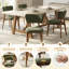 Chaise d'appoint rembourrée en bois massif-2007967221