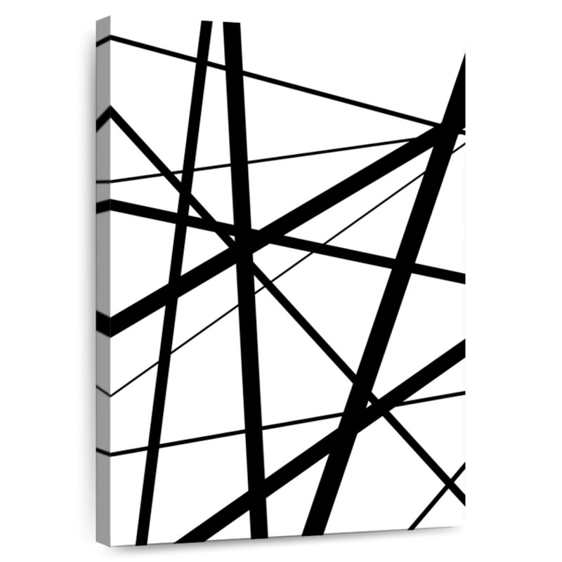 Avery BW Geo Lines I, H 39 po x l 26 po