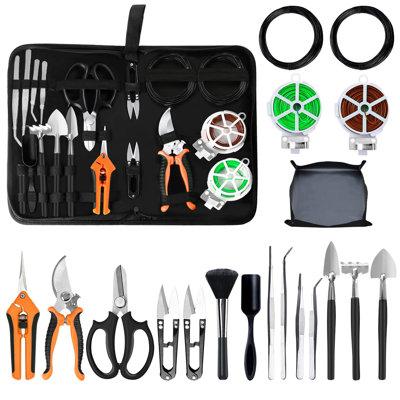 20 Pcs Gardening Bonsai Succulent Tree Indoor Tool Kit