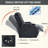PU Lnfinite Position Up To 350 LBS Power Lift Recliner Chair For Elderly, Heavy Duty Motion Mechanism With 8-Point Vibration Massage And Lumbar Heating, USB Charging Port, Cup Holders-1369406881