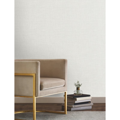 Crossover Light Blue Crosshatch Wallpaper
