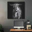 «Hippy Highland Cow» par Luxe Metal Portfolio sur-536802938