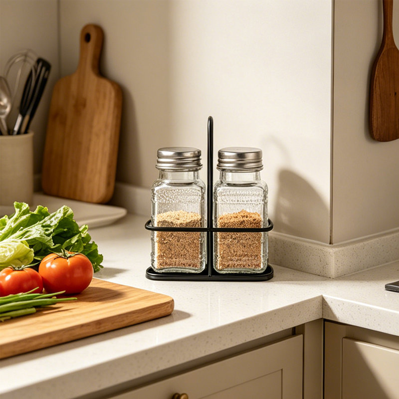 Bouteille d'eau 2 ensembles de bouteilles d'assaisonnement pour la cuisine domestique, C